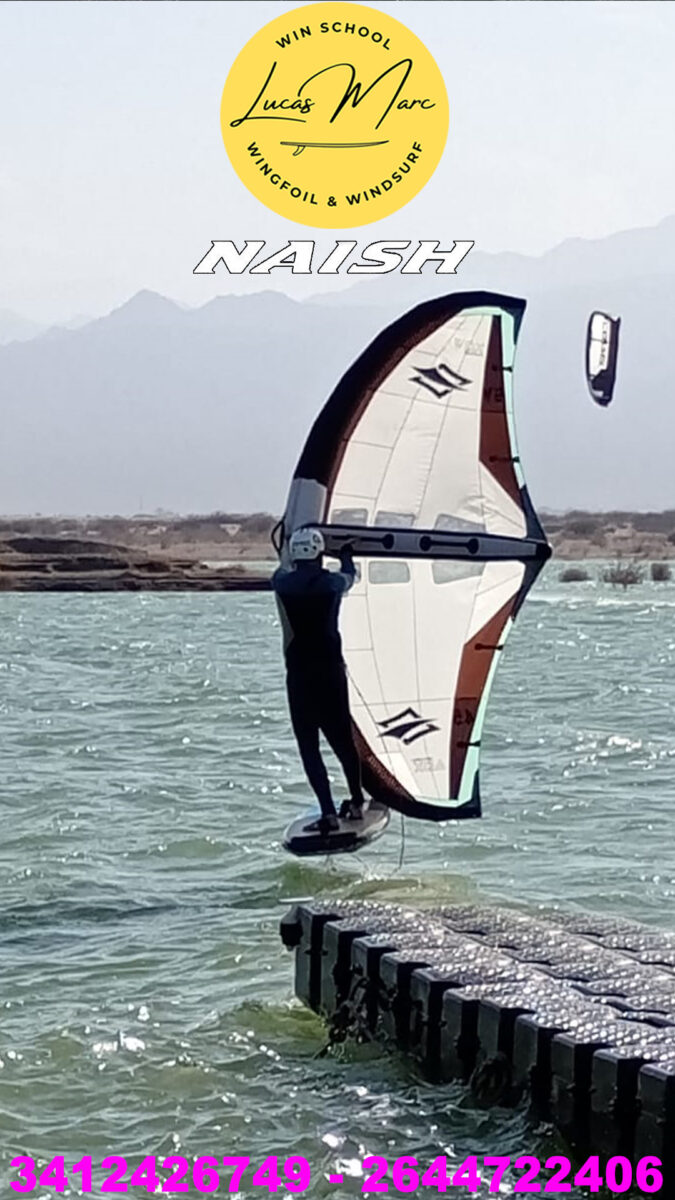 VELAS NAISH ADX 2025 MANIJAS RIGIDAS.