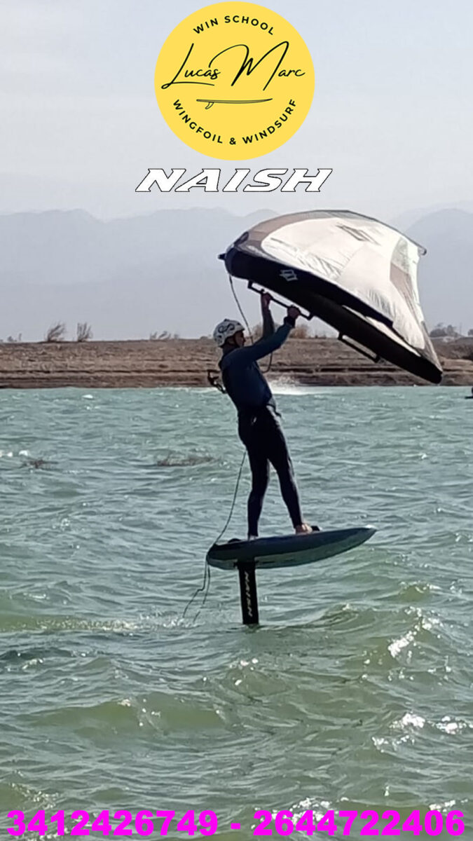 VELAS NAISH ADX 2025 MANIJAS RIGIDAS.