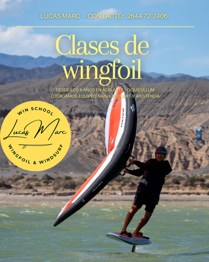 CLASES DE WINGFOIL TODOS LOS NIVELES!!