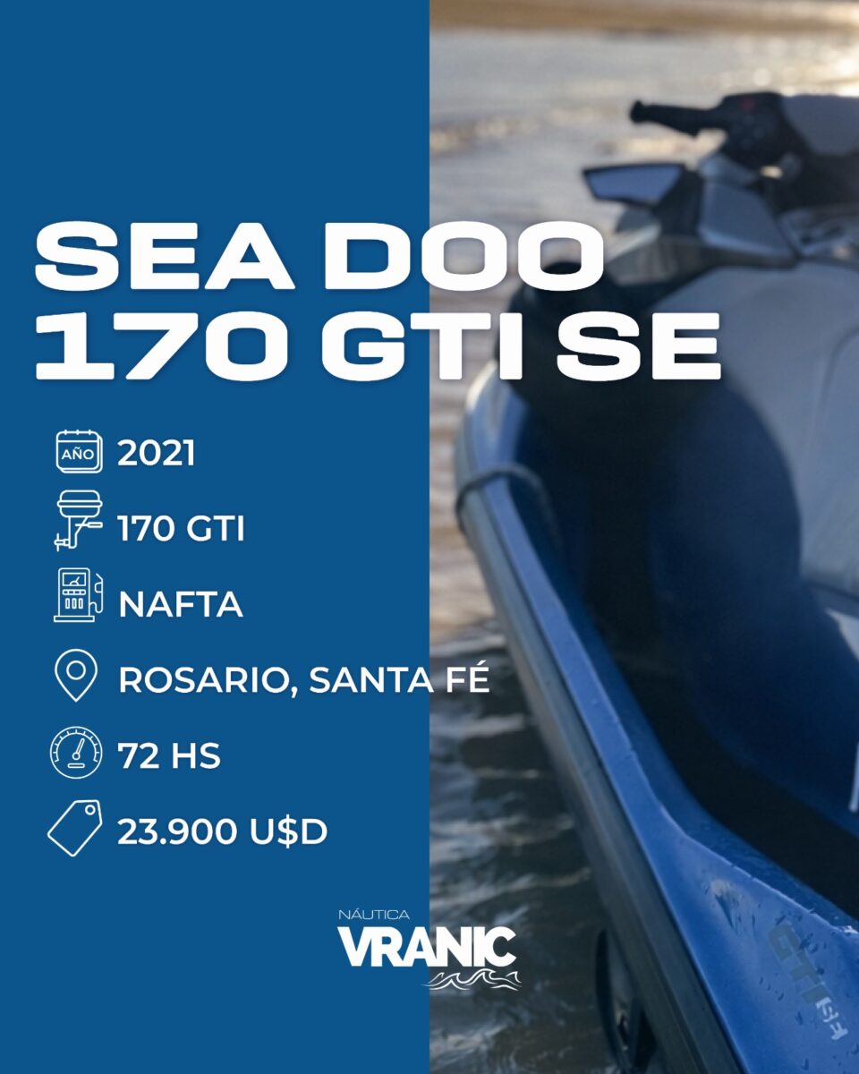 Sea Doo GTI 170 SE