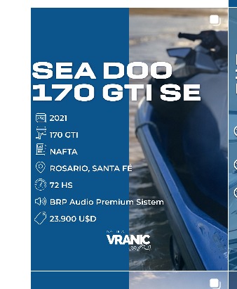 Sea Doo GTI 170 SE