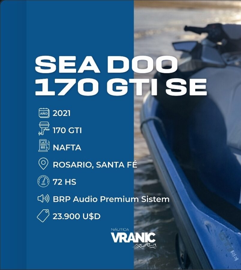 Sea Doo GTI 170 SE