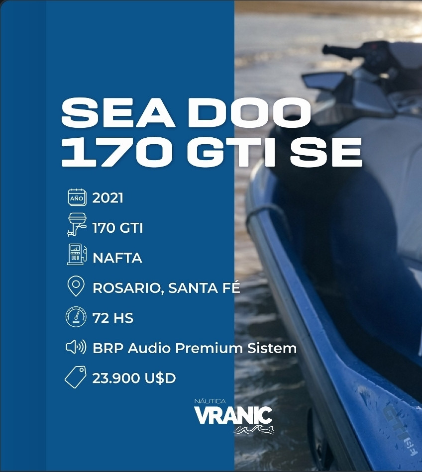Sea Doo GTI 170 SE
