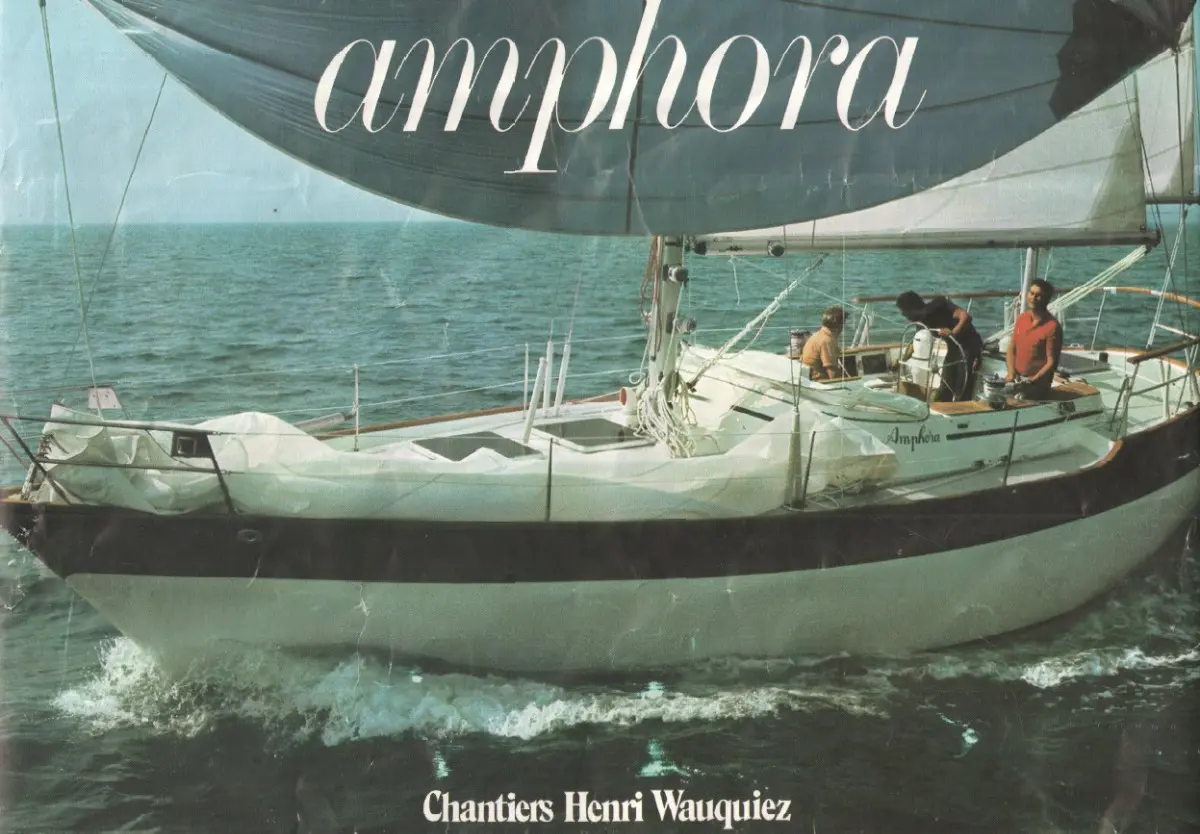 Wauquiez Amphora 38 Sloop Skeg.
